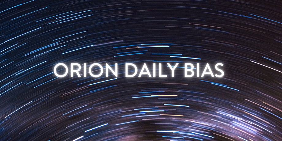 Orion Daily Bias indicator v1 on a TradingView chart