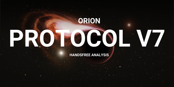Orion Protocol v7 trading framework chart example
